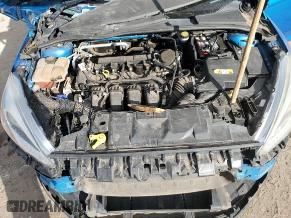 2016 Ford Focus SE with VIN 1FADP3F23GL212607, listed as a Copart auction lot 86732334 with 36,607 mi miles and Salvage title. Bid and sale history available at DreamBid. Image 12.