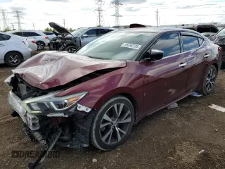 2017 Nissan Maxima SV with VIN 1N4AA6AP3HC363862, listed as a Copart auction lot 55650735 with 86,766 mi miles and Clean Title. Bid and sale history available at DreamBid. Image 1.
