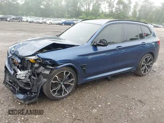 2020 BMW X3 M Competition z VIN 5YMTS0C03L9B74349, wystawiony jako IAAI lot #42532945 z przebiegiem 41 604 mil mil oraz . Historia ofert i sprzedaży dostępna na DreamBid. Obrazek 2.