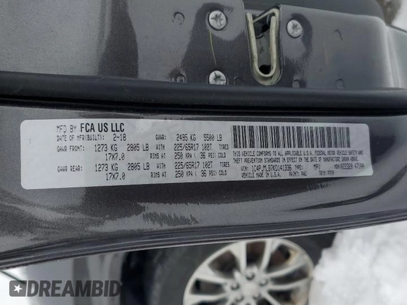 2019 Jeep Cherokee Latitude Plus с VIN 1C4PJMLB7KD141336, выставлен на аукционе Copart как лот 44799615 с пробегом 204 326 миль миль и Списание • Salvage title. История ставок и продаж доступна на DreamBid. Изображение 14.