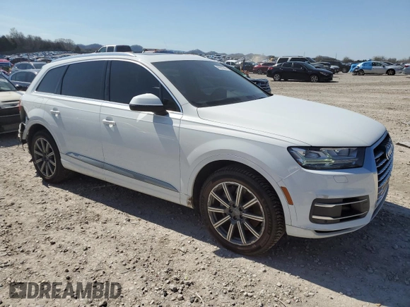 2017 Audi Q7 Prestige with VIN WA1VAAF75HD002676, listed as a Copart auction lot 49992565 with 143,814 mi miles and Salvage Title. Bid and sale history available at carsss.com. Image 4.