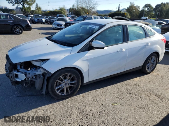 2018 Ford Focus SE with VIN 1FADP3F23JL237482, listed as a Copart auction lot 47798375 with 140,927 mi miles and Salvage Title. Bid and sale history available at carsss.com. Image 1.