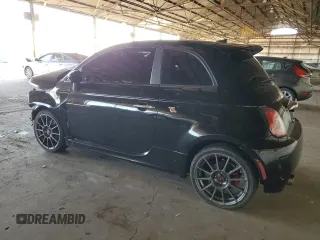 2017 FIAT 500 Abarth z VIN 3C3CFFFH3HT542420, wystawiony jako Copart lot #79621064 z przebiegiem 129 633 mil mil oraz Tytuł czysty. Historia ofert i sprzedaży dostępna na DreamBid. Obrazek 2.