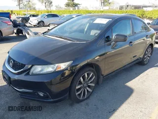 2015 Honda Civic Sedan EX-L with VIN 2HGFB2F93FH555021, listed as a IAAI auction lot 41904781 with 151,982 mi miles. Bid and sale history available at carsss.com. Image 18.