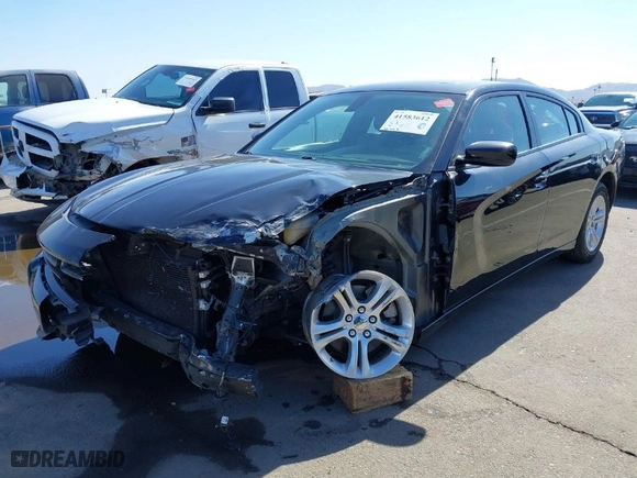 2022 Dodge Charger SXT with VIN 2C3CDXBG9NH201715, listed as a IAAI auction lot 41583612 with 51,426 mi miles. Bid and sale history available at carsss.com. Image 6.