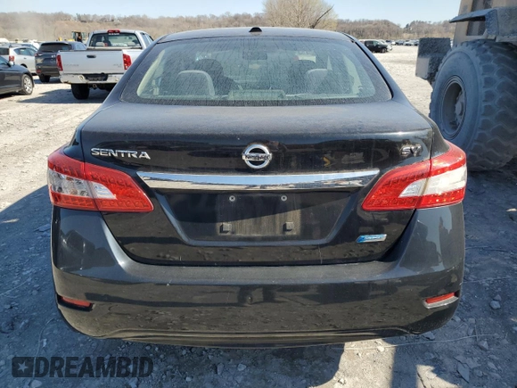 2013 Nissan Sentra SV with VIN 1N4AB7AP5DN904265, listed as a Copart auction lot 50575225 with 135,235 mi miles and Salvage Title. Bid and sale history available at DreamBid. Image 6.