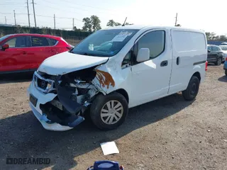 2017 Nissan NV200 Compact Cargo SV with VIN 3N6CM0KN0HK714738, listed as a IAAI auction lot 41816392 with 96,419 mi miles. Bid and sale history available at carsss.com. Image 2.