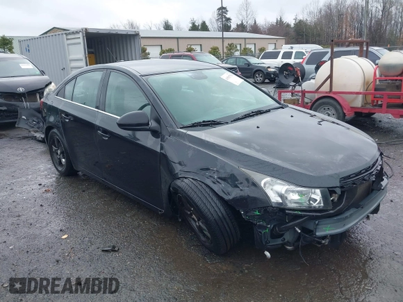 2015 Chevrolet Cruze LT with VIN 1G1PC5SB1F7255380, listed as a IAAI auction lot 41515754 with 146,081 mi miles and . Bid and sale history available at DreamBid. Image 1.