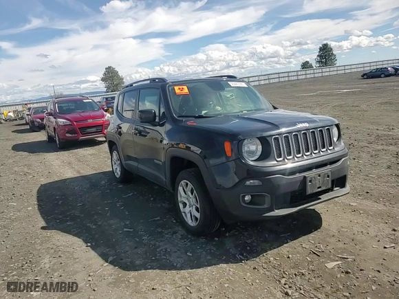 2018 Jeep Renegade Latitude with VIN ZACCJBBB0JPH56945, listed as a Copart auction lot 50449385 with 76,939 mi miles and Salvage Title. Bid and sale history available at carsss.com. Image 11.