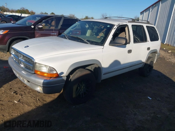 2002 Dodge Durango z VIN 1B8HR58N92F182198, wystawiony jako IAAI lot #41302768 z przebiegiem 263 477 mil mil oraz . Historia ofert i sprzedaży dostępna na DreamBid. Obrazek 2.