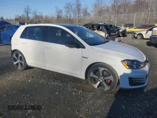 2015 Volkswagen Golf GTI Autobahn with VIN 3VW4T7AU5FM030648, listed as a Copart auction lot 49655095 with 85,772 mi miles and Salvage Title. Bid and sale history available at carsss.com. Image 4.
