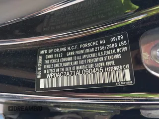 2010 Porsche Panamera Turbo с VIN WP0AC2A71AL090455, выставлен на аукционе IAAI как лот 41786551 с пробегом 105 044 миль миль и . История ставок и продаж доступна на DreamBid. Изображение 9.