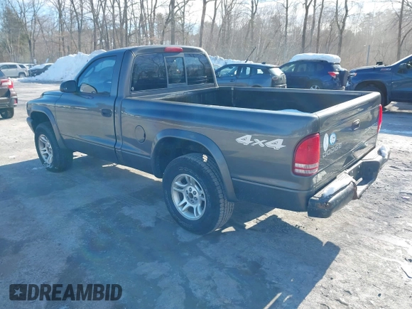 2004 Dodge Dakota with VIN 1D7GG16K24S588718, listed as a IAAI auction lot 41552216 with 140,653 mi miles and . Bid and sale history available at DreamBid. Image 3.