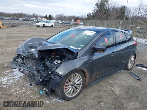 2017 Ford Focus ST with VIN 1FADP3L91HL259914, listed as a IAAI auction lot 41630640 with 52,699 mi miles and . Bid and sale history available at carsss.com. Image 17.