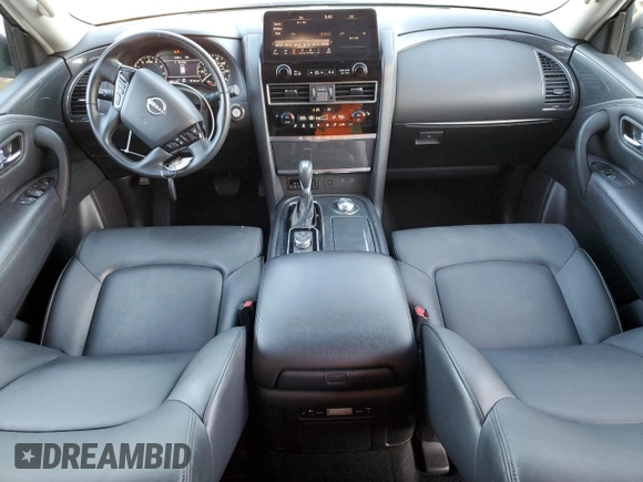 2023 Nissan Armada SV with VIN JN8AY2AD5P9692731, listed as a Copart auction lot 82305984 with 54,601 mi miles and Clean title. Bid and sale history available at DreamBid. Image 8.
