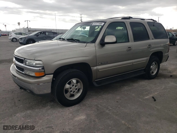 2001 Chevrolet Tahoe LT with VIN 1GNEC13T81R152119, listed as a Copart auction lot 51171165 with 191,740 mi miles and Clean Title. Bid and sale history available at carsss.com. Image 1.