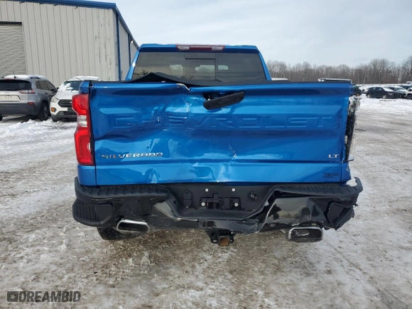 2024 Chevrolet Silverado 1500 LT Trail Boss with VIN 3GCUDFEL6RG130885, listed as a Copart auction lot 86979084 with 12,032 mi miles and Salvage Title. Bid and sale history available at carsss.com. Image 6.