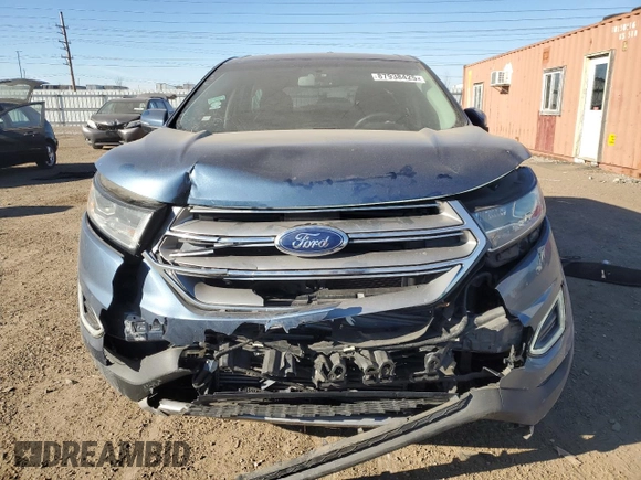 2018 Ford Edge SEL with VIN 2FMPK4J92JBC45696, listed as a Copart auction lot 87938425 with 54,295 mi miles and Salvage Title. Bid and sale history available at carsss.com. Image 5.