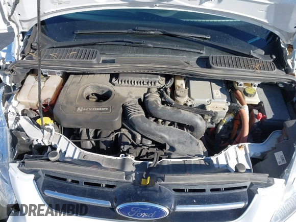 2017 Ford C-Max SE with VIN 1FADP5AU0HL117265, listed as a IAAI auction lot 41413374 with 64,660 mi miles. Bid and sale history available at carsss.com. Image 10.