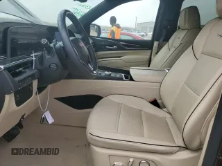 2023 Cadillac Escalade ESV 4WD Premium Luxury with VIN 1GYS4KKL8PR504649, listed as a Copart auction lot 49773625 with 15,046 mi miles and Salvage Title. Bid and sale history available at carsss.com. Image 7.