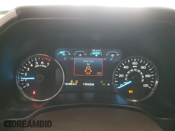 2020 Ford F-150 XL with VIN 1FTEX1C58LKD68109, listed as a Copart auction lot 74608604 with 91,000 mi miles and Salvage Title. Bid and sale history available at DreamBid. Image 9.