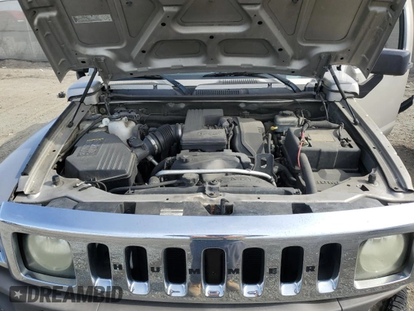 2006 Hummer H3 with VIN 5GTDN136568270854, listed as a Copart auction lot 42046995 with 121,806 mi miles and Salvage Title. Bid and sale history available at DreamBid. Image 13.