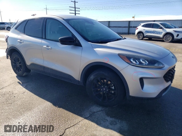 2020 Ford Escape SE Sport Hybrid with VIN 1FMCU9BZ9LUB84221, listed as a Copart auction lot 46195335 with 98,325 mi miles and Salvage Title. Bid and sale history available at DreamBid. Image 4.