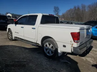 2008 Nissan Titan SE with VIN 1N6BA07D38N323890, listed as a Copart auction lot 43564945 with 191,321 mi miles and Salvage Title. Bid and sale history available at carsss.com. Image 2.