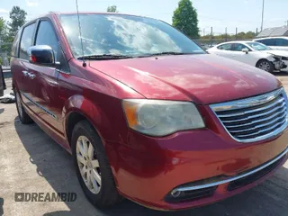 2012 Chrysler Town & Country Touring-L with VIN 2C4RC1CG8CR175703, listed as a IAAI auction lot 42083505 with 196,884 mi miles. Bid and sale history available at carsss.com. Image 1.