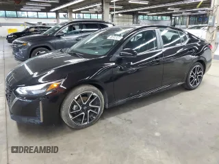 2025 Nissan Sentra SR z VIN 3N1AB8DVXSY319372, wystawiony jako Copart lot #61826895 z przebiegiem 2 422 mil mil oraz Szkoda całkowita • Salvage title. Historia ofert i sprzedaży dostępna na DreamBid. Obrazek 1.
