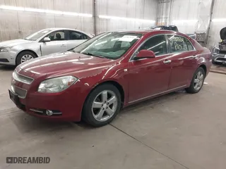 2008 Chevrolet Malibu LTZ with VIN 1G1ZK57B68F291983, listed as a IAAI auction lot 41987834 with 153,640 mi miles. Bid and sale history available at carsss.com. Image 2.