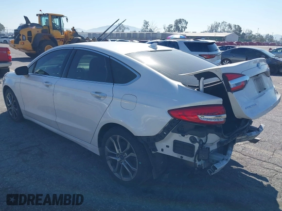 2019 Ford Fusion SEL with VIN 3FA6P0CD7KR134405, listed as a IAAI auction lot 41664755 with 119,158 mi miles. Bid and sale history available at carsss.com. Image 3.