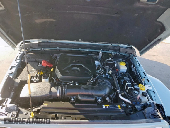 2024 Jeep Wrangler Sahara with VIN 1C4PJXEN6RW110988, listed as a Copart auction lot 46257325 with 39,889 mi miles and Clean title. Bid and sale history available at DreamBid. Image 12.