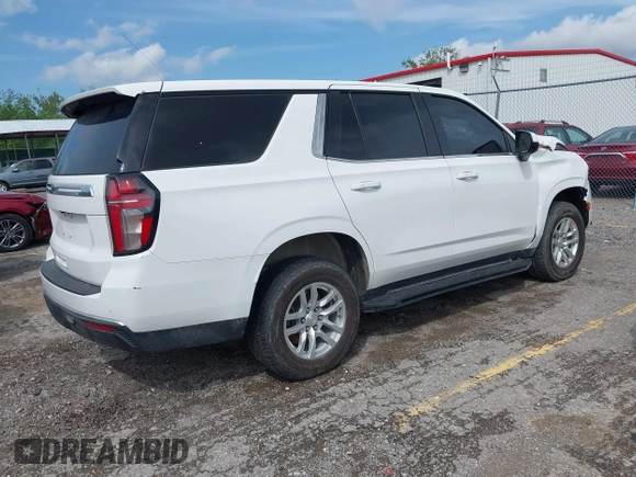 2021 Chevrolet Tahoe Commercial z VIN 1GNSKLEDXMR359932, wystawiony jako IAAI lot #42275551 z przebiegiem 24 mil mil oraz . Historia ofert i sprzedaży dostępna na DreamBid. Obrazek 4.