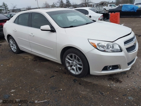 2013 Chevrolet Malibu ECO with VIN 1G11F5SR6DF162447, listed as a IAAI auction lot 41705059 with 168,670 mi miles. Bid and sale history available at carsss.com. Image 1.