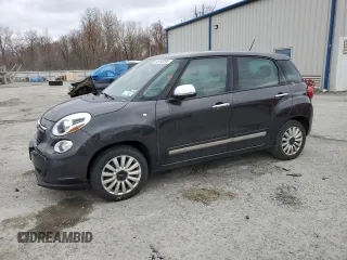 2015 FIAT 500L Lounge with VIN ZFBCFACH4FZ033464, listed as a Copart auction lot 53490295 with 169,288 mi miles and Salvage Title. Bid and sale history available at DreamBid. Image 1.