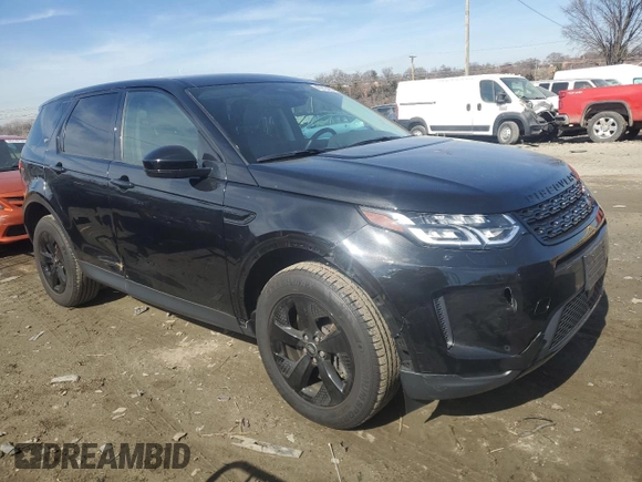 2023 Land Rover Discovery Sport S with VIN SALCJ2FX1PH322323, listed as a Copart auction lot 45913485 with 37,263 mi miles and Salvage Title. Bid and sale history available at carsss.com. Image 4.