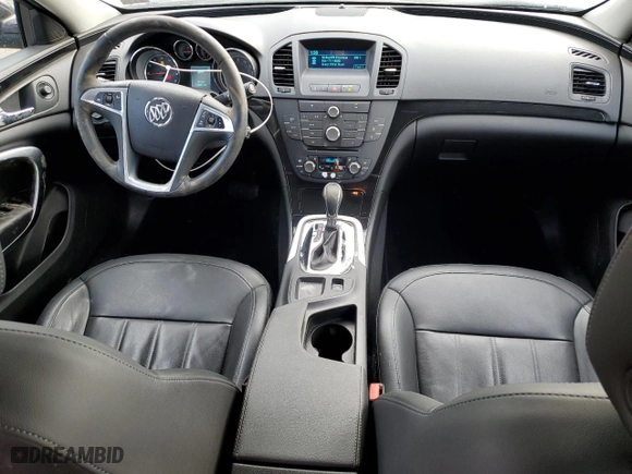 2011 Buick Regal CXL Turbo TO2 with VIN W04GW5EV4B1058196, listed as a Copart auction lot 84065654 with 81,609 mi miles and Salvage Title. Bid and sale history available at carsss.com. Image 8.
