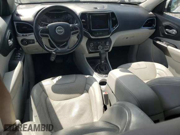2019 Jeep Cherokee Limited z VIN 1C4PJLDB6KD248628, wystawiony jako Copart lot #64121105 z przebiegiem 129 019 mil mil oraz Nie do naprawy • Non repairable. Historia ofert i sprzedaży dostępna na DreamBid. Obrazek 8.