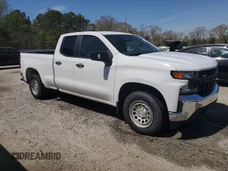 2020 Chevrolet Silverado 1500 Work Truck with VIN 1GCRWAEH5LZ333885, listed as a Copart auction lot 50827635 with 50,572 mi miles and Clean Title. Bid and sale history available at DreamBid. Image 5.