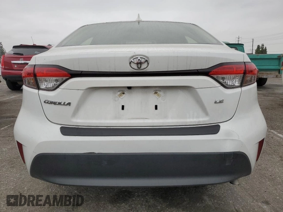 2023 Toyota Corolla LE z VIN JTDB4MEE9P3005425, wystawiony jako Copart lot #53315925 z przebiegiem 21 409 mil mil oraz Szkoda całkowita • Salvage title. Historia ofert i sprzedaży dostępna na DreamBid. Obrazek 6.