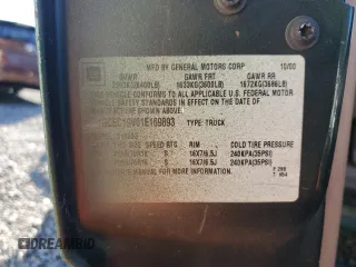 2001 Chevrolet Silverado 1500 LS with VIN 1GCEC19V01E169893, listed as a Copart auction lot 48826955 with 147,722 mi miles and Salvage Title. Bid and sale history available at DreamBid. Image 14.