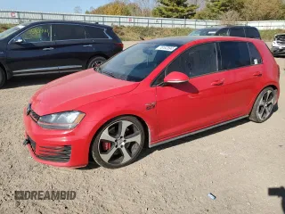 2017 Volkswagen GTI S z VIN 3VW447AU2HM038691, wystawiony jako Copart lot #76162894 z przebiegiem Nie podano mil oraz Szkoda całkowita • Salvage title. Historia ofert i sprzedaży dostępna na DreamBid. Obrazek 1.
