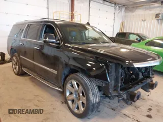 2018 Cadillac Escalade ESV Luxury z VIN 1GYS4HKJ7JR170011, wystawiony jako IAAI lot #41633005 z przebiegiem Nie podano mil oraz . Historia ofert i sprzedaży dostępna na DreamBid. Obrazek 1.