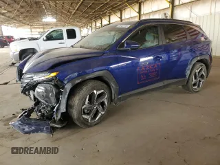 2023 Hyundai Tucson SEL with VIN 5NMJFCAE3PH225733, listed as a Copart auction lot 64540135 with 27,362 mi miles and Salvage title. Bid and sale history available at DreamBid. Image 1.