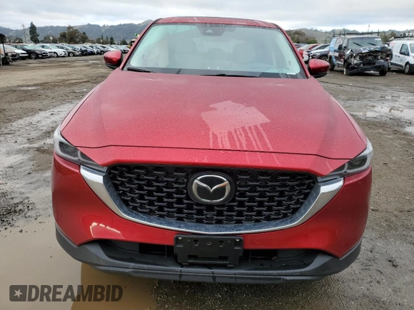 2023 Mazda CX-5 2.5 S Premium Plus Package with VIN JM3KFBEM3P0175746, listed as a Copart auction lot 87026774 with 13,512 mi miles and Salvage Title. Bid and sale history available at carsss.com. Image 5.