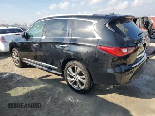 2013 Infiniti JX35 with VIN 5N1AL0MM9DC352745, listed as a Copart auction lot 74570944 with 0 mi miles and Non Repairable. Bid and sale history available at carsss.com. Image 2.