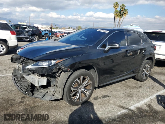 2021 Lexus RX with VIN 2T2HZMAA4MC206615, listed as a Copart auction lot 42412305 with 130,480 mi miles and Salvage Title. Bid and sale history available at carsss.com. Image 1.