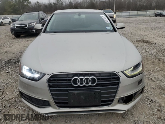 2014 Audi A4 Premium Plus with VIN WAUFFAFLXEN007111, listed as a Copart auction lot 44054545 with 184,055 mi miles and Salvage Title. Bid and sale history available at carsss.com. Image 5.