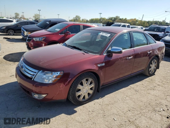 2008 Ford Taurus Limited with VIN 1FAHP25W28G179996, listed as a Copart auction lot 75977554 with 93,077 mi miles and Salvage Title. Bid and sale history available at carsss.com. Image 1.